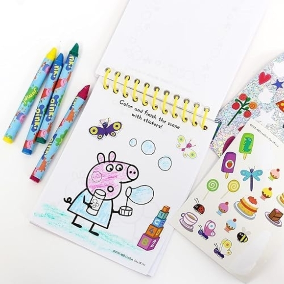 Peppa Pig Pink and Red Creativity Set - Picture 4 of 7